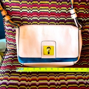 Pink and blue Orla Kiely bag